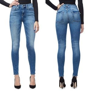 Good American high waisted skinny jeans, size 14